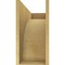 Ekena Millwork 10"W x 30"D x 20"H Classic Stockport Rough Cedar Woodgrain TimberThane Corbel, Primed Tan CORUR10X30X20STORCPR - alternate 5
